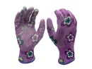 Krafter Gartenhandschuh Polyester, 9/L, Lila/Mehrfarbig, Grösse: L