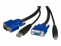 STARTECH .com KVM Kabel USB VGA für KVM Switch 1,8m