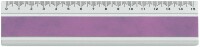 DUX Lineal Joy Color 15cm FA-JC/15L Alu, lila, Kein
