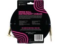 Ernie Ball Instrumentenkabel 6081 ? 3.05 m, Schwarz, Länge: 3.05