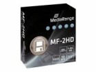 MediaRange - 10 x disquette - 1.44 Mo - noir
