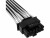 Bild 2 Corsair Premium 12+4-Pin 12VHPWR 600 W Kabel Schwarz Weiss