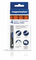 MAGNETOPLAN Kombimarker Pro+ 1228144 orange 4 Stk., Kein