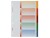 Bild 0 Kolma Register A4 LongLife 1-5 Farbig, Einteilung: Blanko