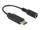 DeLock USB-Typ C Audio Adapter, 3.5mm