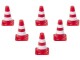 HobbyFun Mini-Utensilien Pylonen Rot/Weiss, Detailfarbe: Rot, Weiss