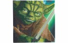 CRAFT Buddy Bastelset Crystal Art Yoda 30 x 30 cm