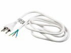 FURBER.power Anschlusskabel OE-T12 1.8 m Weiss, Anzahl Leiter: 3