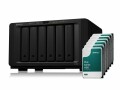 Synology DS1621+, 6-bay NAS inkl. 6x 6TB HDD Synology Plus HAT33x