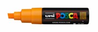 UNI-BALL  Posca Marker 8mm PC8K B.YELLO sonnengelb, Keilspitze, Kein