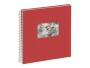 Pagna Fotoalbum 24 x 25 cm Rot, Frontseite wechselbar