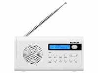 Noxon DAB+ Radio Rigi Weiss, Radio Tuner: FM, DAB+