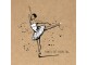 Natur Verlag Geburtstagskarte Ballerina 13.5 x 13.5 cm, Papierformat