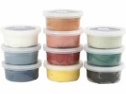 Creativ Company Modelliermasse Silk Clay dezente Farben, Packungsgrösse