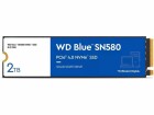 Western Digital SSD WD Blue SN580 M.2 2280 NVMe 2000