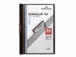 DURABLE Klemmhefter Duraclip 60 A4, Schwarz, Typ: Klemmhefter