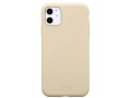 Holdit Back Cover Silicone iPhone 11 Beige, Fallsicher: Nein
