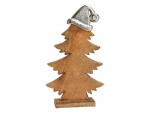 G. Wurm Weihnachtsfigur Tannenbaum Nature/Silber, 45 cm