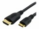 StarTech.com - 2m High Speed HDMI Cable with Ethernet HDMI to HDMI Mini