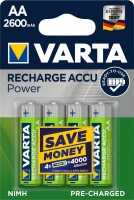 VARTA     VARTA Batterie Akku 5716101404 R2U, AA/HR6, 2600 mAh, 4