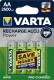 VARTA Batterie Akku - 571610140 R2U, AA/HR6, 2600 mAh, 4 S