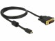 Bild 1 DeLock Kabel Micro-HDMI (HDMI-D) - DVI-D, 1 m, Kabeltyp