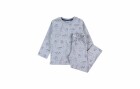 noukie's noukies Pyjama langarm 2-teilig jersey, Grau mit Dinos