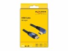 DeLock Kabel gewinkelt links HDMI - HDMI, 1 m