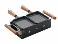 TTM Teelicht-Raclette Twiny Cheese Noir, Detailfarbe: Schwarz