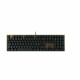 Cherry KEYBOARD CORDED MECHANICAL BLACK/BRONZE PAN-NORDIC NMS