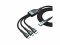 Bild 0 4smarts USB 2.0-Kabel USB A - Lightning/Micro-USB B/USB C