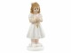 HobbyFun Mini-Figur Kommunion Mädchen 8.5 cm, Detailfarbe: Weiss