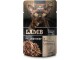 Leonardo Cat Food Nassfutter Kalb & Pulled Beef, 16 x 70
