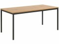 AC Design Tisch Seaford Eiche/Schwarz, Eigenschaften: Keine