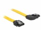 DeLock SATA3-Kabel gelb, rechts gewinkelt, 50 cm, Datenanschluss