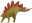 Die gewaltigen Knochenplatten auf dem Rücken des Stegosaurus sind ziemlich beeindruckend. Meistens ist der Pflanzenfresser aber friedlich. Wenn man ihn beim Grasen stört oder ihn ärgert, kann er aber schon mal ungemütlich werden. Dann schlägt er mit seinem imposanten Stachelschwanz um sich. Also lieber Freundschaft schliessen mit dem neun Meter lan
