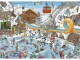 Jumbo Puzzle Die Winterspiele, Motiv