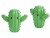 Image 0 Kikkerland Multifunktionsbälle Kaktus 2 Stück, Grün