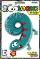 Karaloon - Folienballon Zahlen 9 Gecko 102 cm
