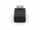 EXSYS USB-Adapter EX-47991 USB-A Stecker - USB-C Buchse, USB