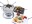 Image 2 Swissmar Fondue-Set All-in-One Züri 11 Teile, Silber, Anzahl