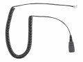 freeVoice - Headset-Kabel - RJ-9 männlich zu Quick Disconnect
