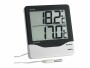 TFA Dostmann Thermometer Digital, Detailfarbe: Schwarz