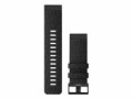 GARMIN Armband Fenix 6X 26 mm QuickFit, Farbe: Schwarz