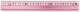 NT        Lineal Alu                30cm - 65416     pink