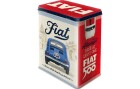 Nostalgic Art Vorratsdose Fiat 500 3 l, Beige/Blau/Rot, Produkttyp