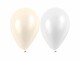 Creativ Company Luftballon Perlmutt Beige/Weiss, Packungsgrösse: 10