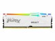 Kingston 32GB DDR5 6400MT/S CL32 DIMM FURY BEAST WHITE RGB