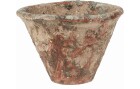 Opiflor Pflanzentopf mit Harzoptik Braun/Terracotta, Volumen: 1.4 l