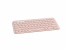 Logitech Bluetooth-Tastatur K380 Multi-Device Rosa, Tastatur Typ